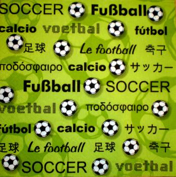 011 Sport: Fußball - 3-ply (grün)